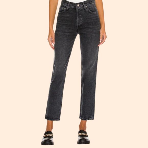 AGOLDE Fen Relaxed Taper Jeans Shambles - Picture 1 of 7